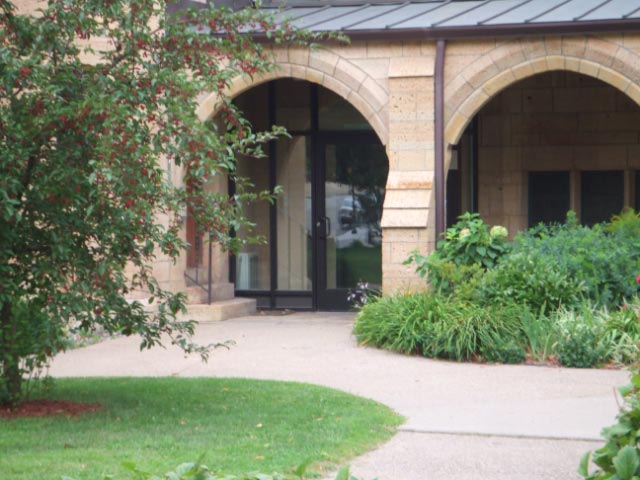 Enter here (door or elevator) and go to the 3rd floor