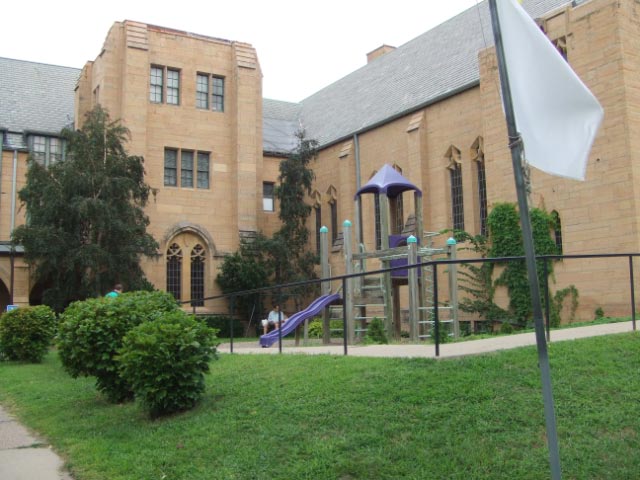 The University Baptist Church building